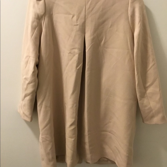 H&M Blush Zip Front Coat - Picture 4 of 6